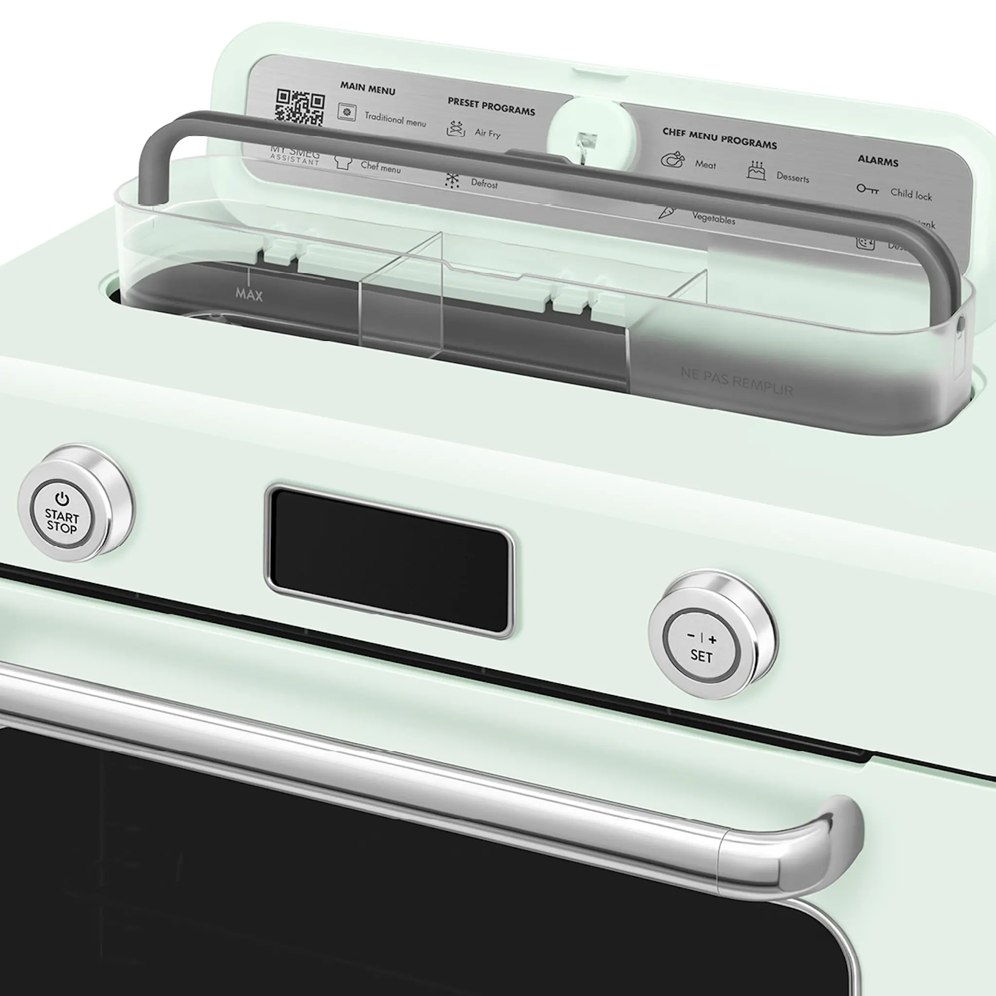 Smeg Smeg Erillinen yhdistelmäuuni COF01 Pastellinvihreä