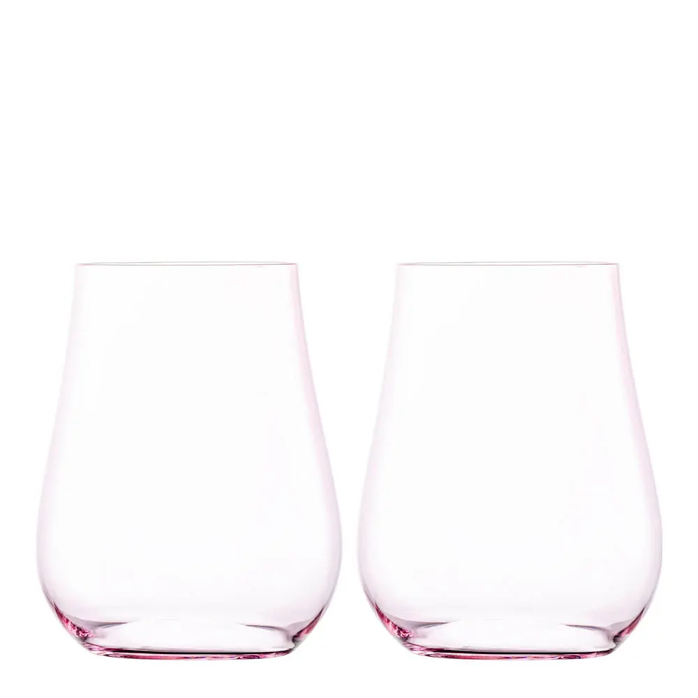 Kolibri tumbler vannglass 49,8 cl 2 stk rosé