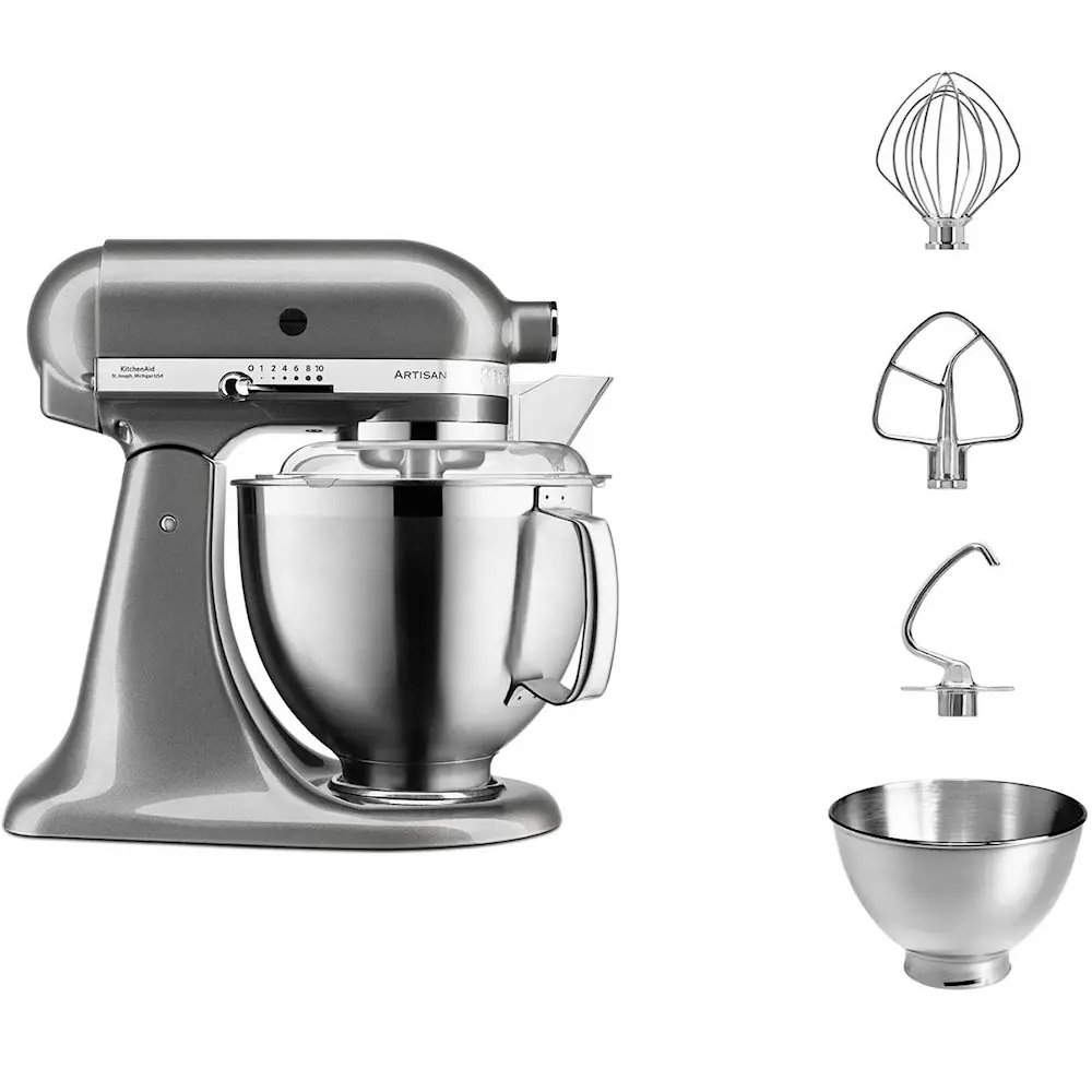 KitchenAid Artisan Premium Yleiskone 4,8 L Medallion Silver