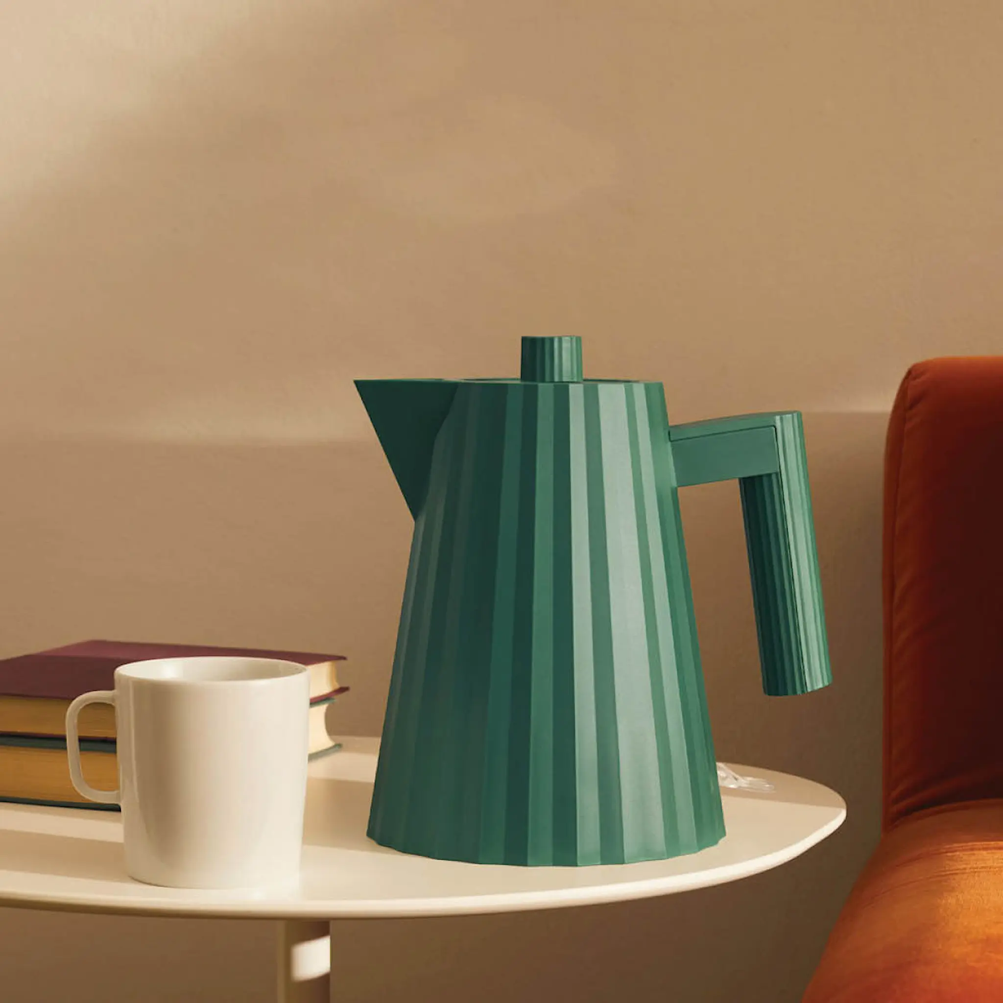 Alessi Plissé Vedenkeitin 1 L 2400W Vihreä