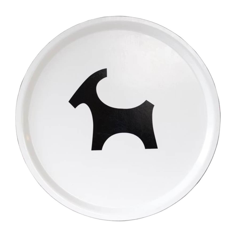 Rotor Design - Tarjotin 38 cm Olkipukki Valkoinen