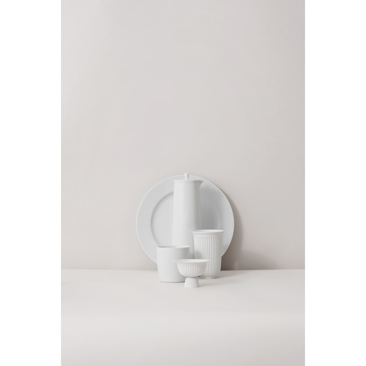 Lyngby Porcelæn Tsè Skål 10 cm Vit