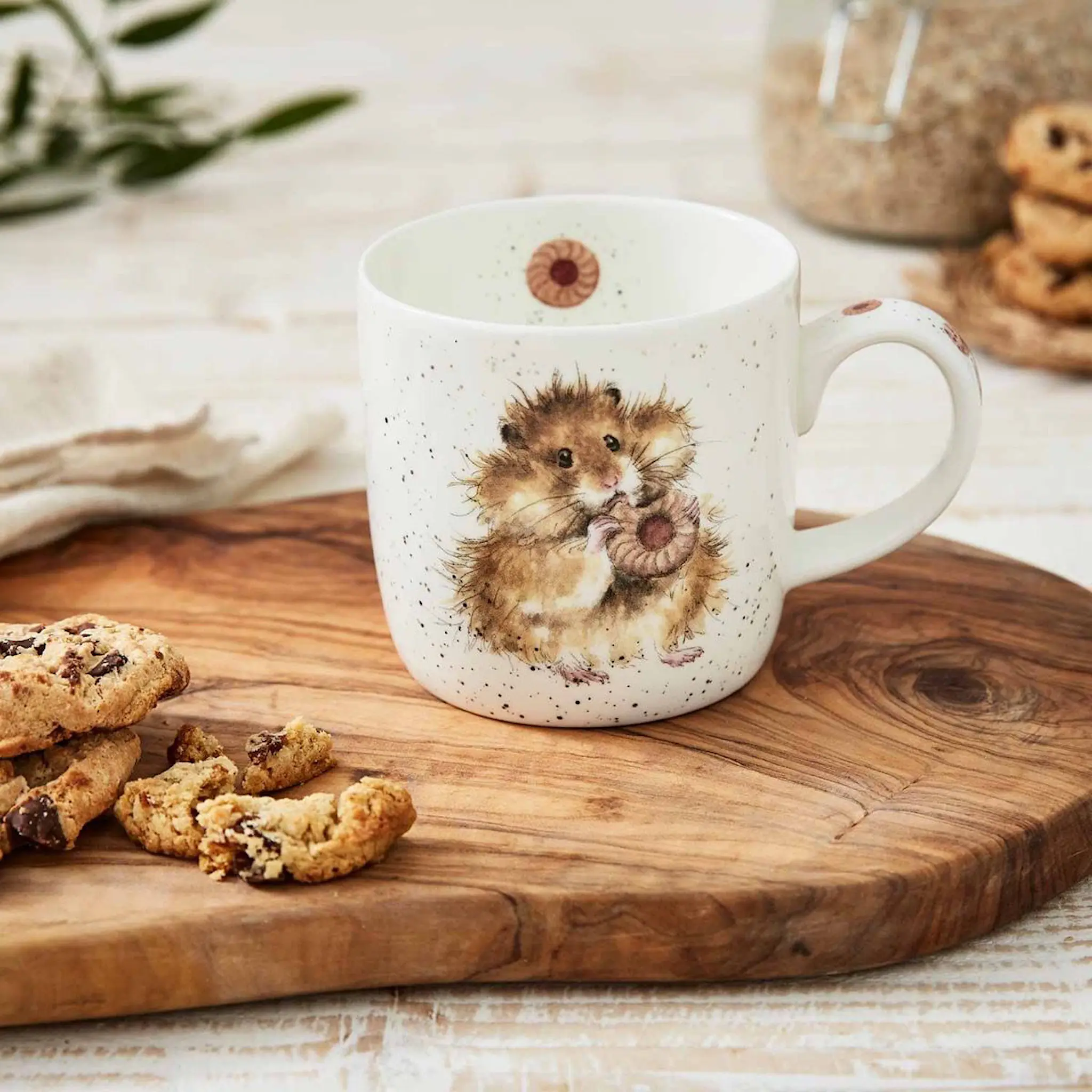 Wrendale Design Mugg 31 cl Diet Starts Tomorrow Hamster