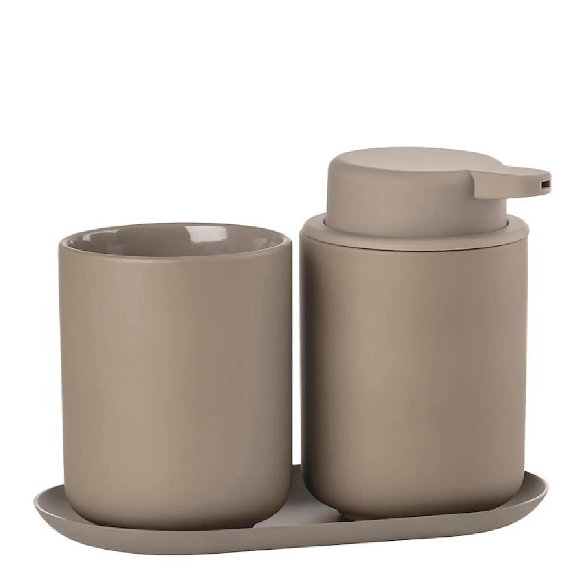 Zone Denmark Ume baderomssett 3 deler taupe