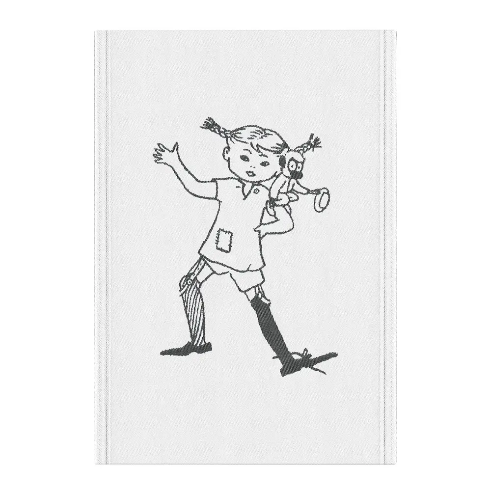 Pippi kjøkkenhåndkle 35x50 cm Pippilotta