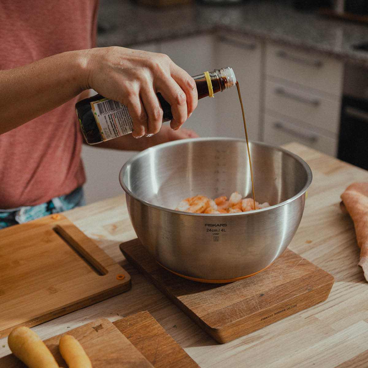 Fiskars Functional Form bakebolle 4L rustfritt stål
