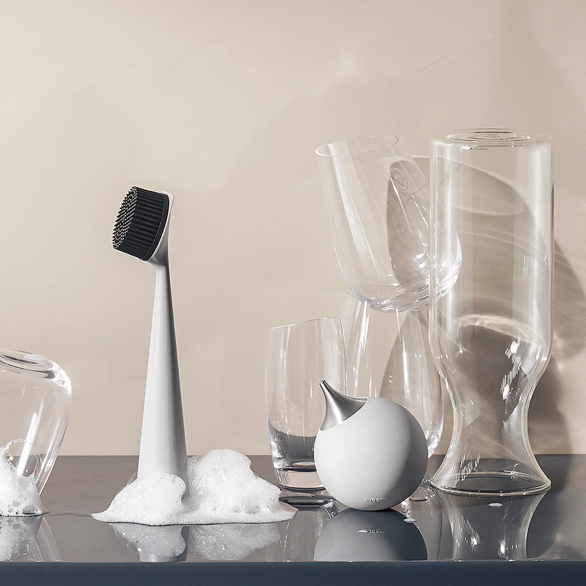 Eva Solo Saippua-annostelija Silikoni Tummanharmaa