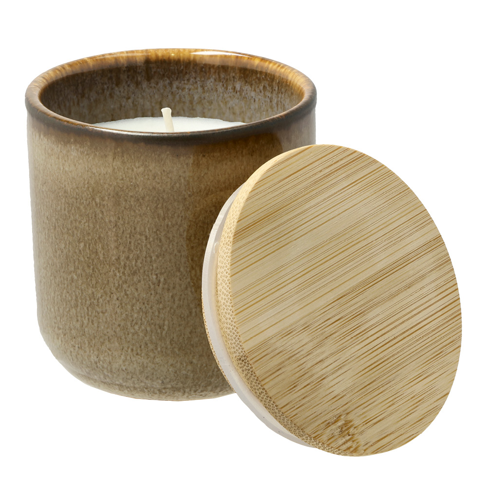 Villa Collection Iris Doftljus 7x7,3 cm Brun