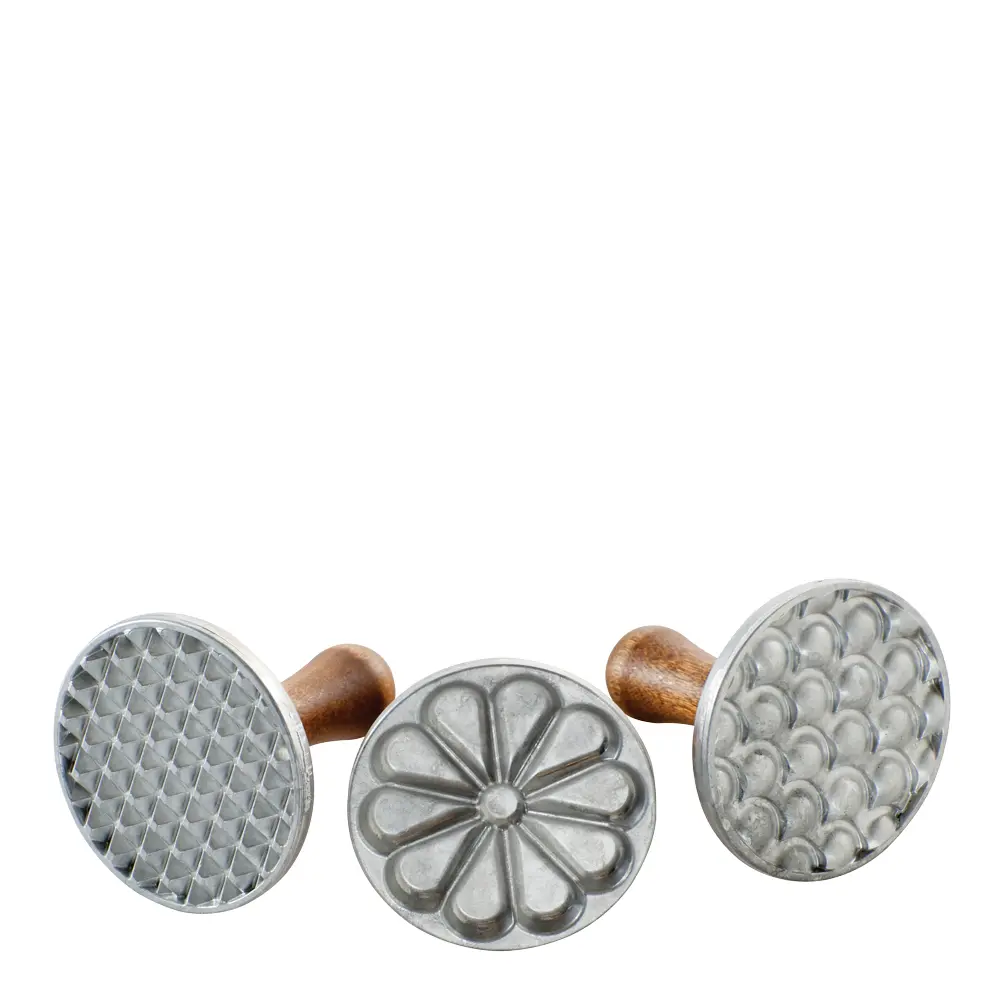 Nordic Ware Keksileimasin 3 osaa