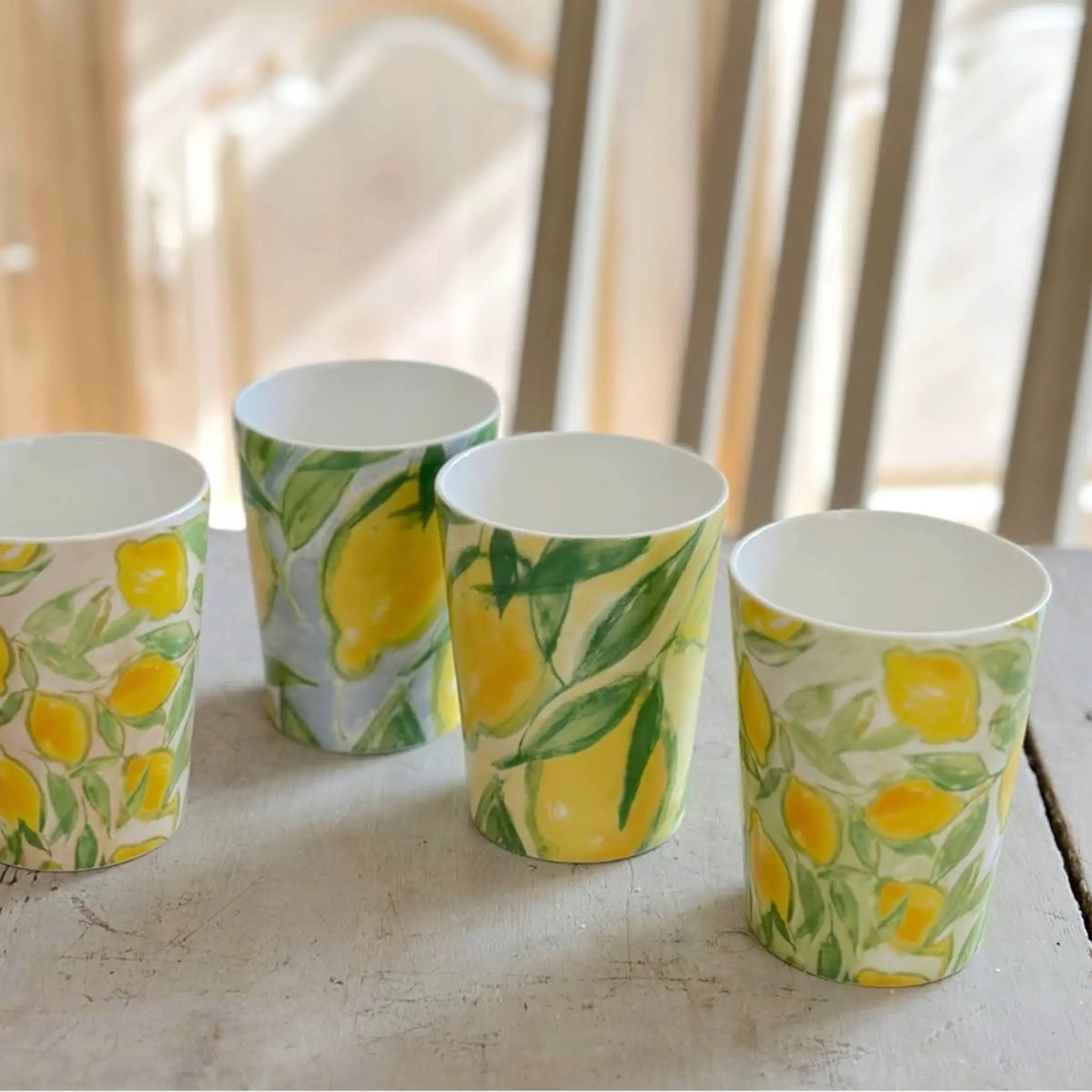 ICONCUPS Lena Linderholm Citrons de Provence kopp 25 cl 4 stk