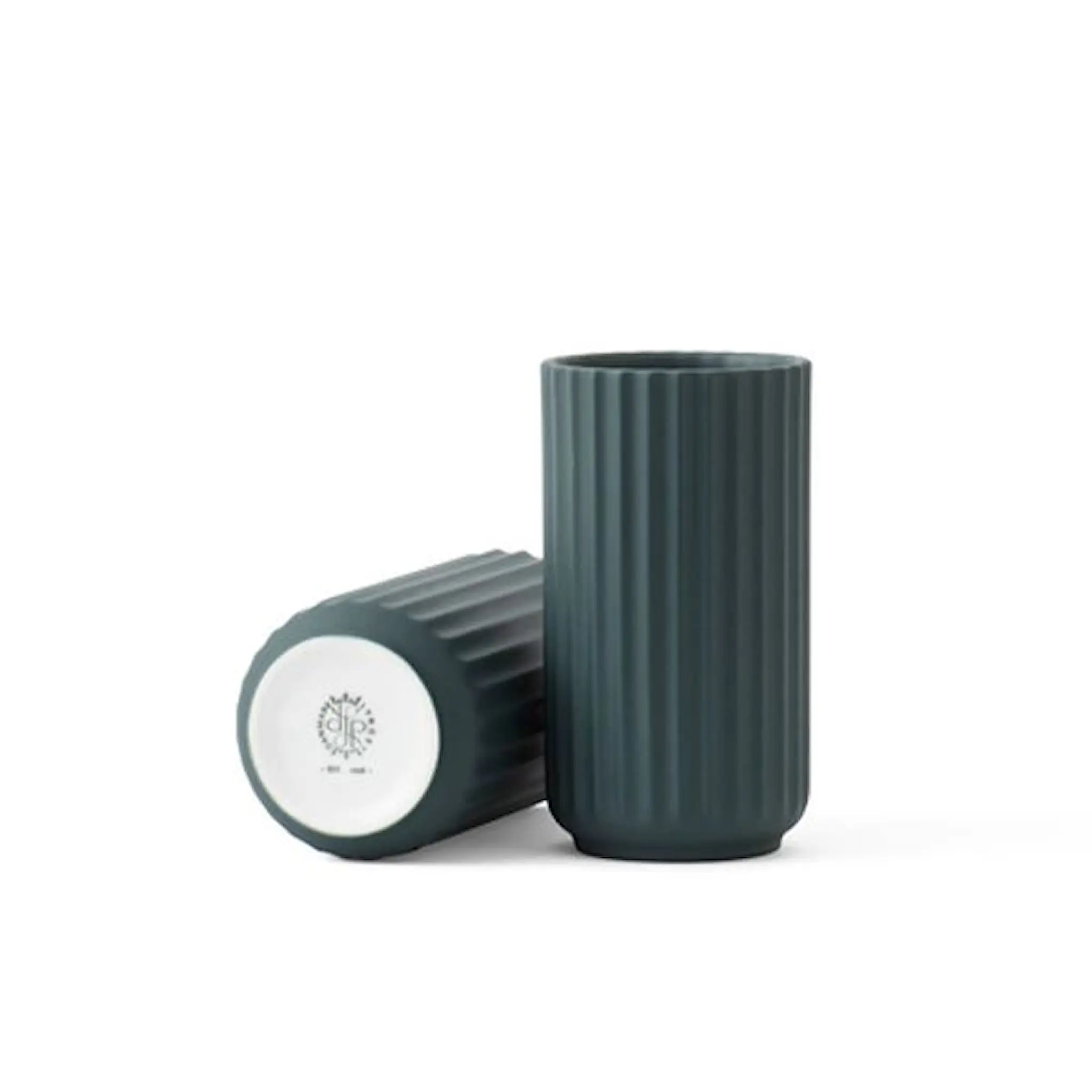 Lyngby Porcelæn Lyngby Vas 15,5 cm Porslin copenhagen Green