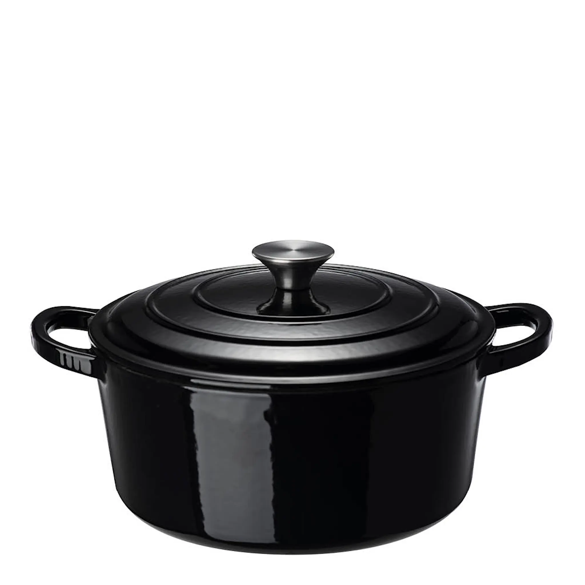 Sabor Basic støpejernsgryte 4,2L svart