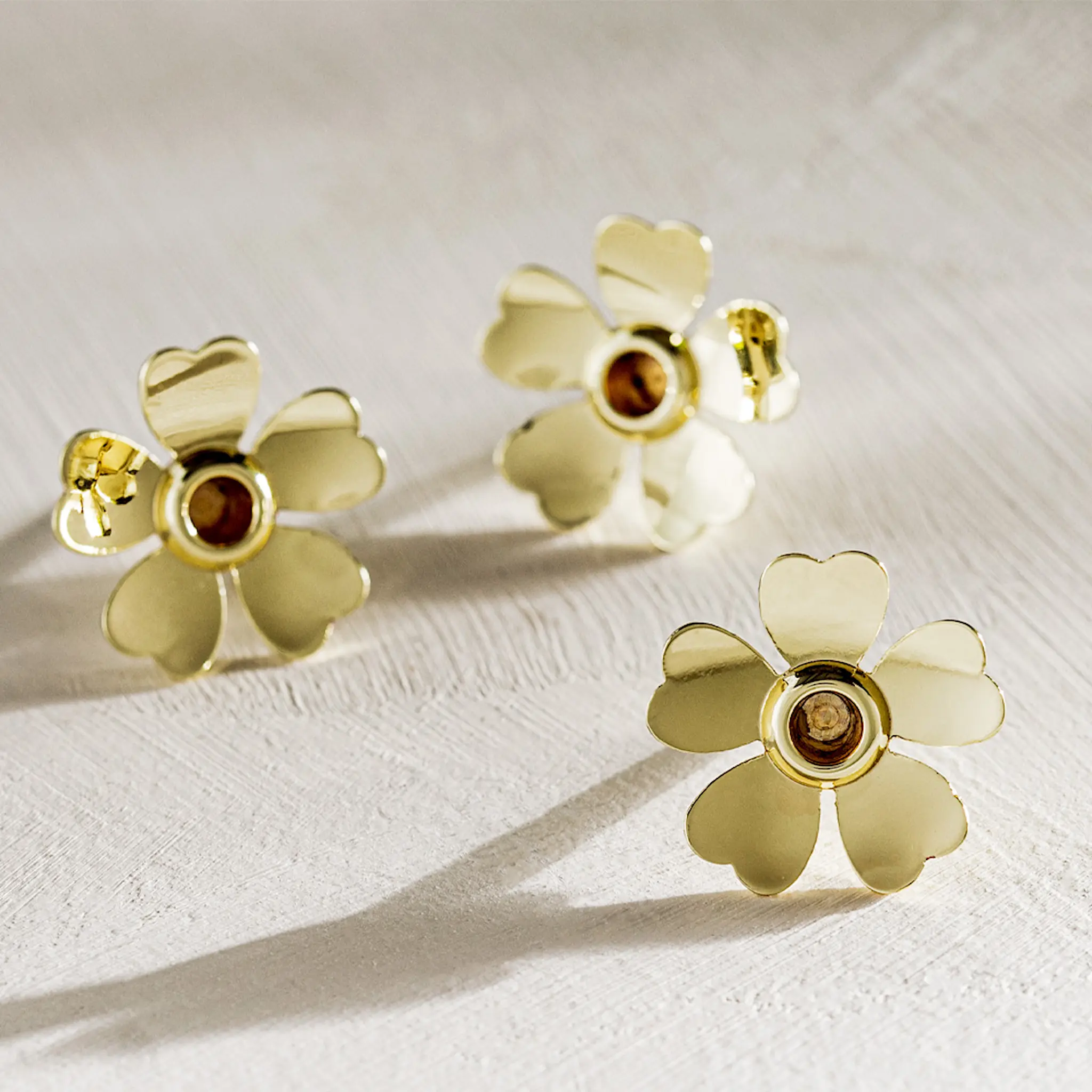 Design House Stockholm Me To You Tårtljushållare 3-pack Guld