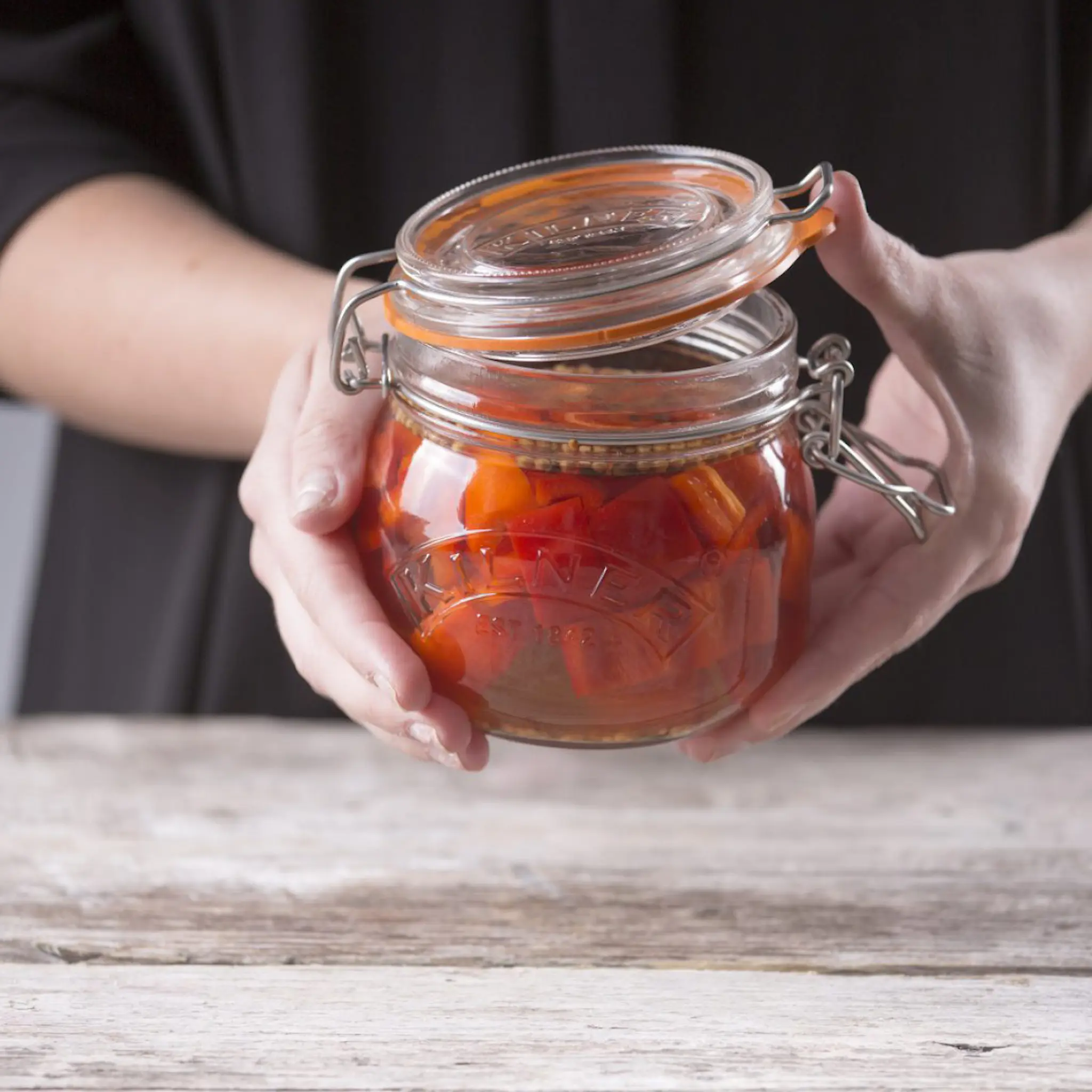Kilner Clip Top konserveringsburk 0,5 L rund
