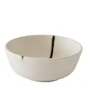 Toledo skål 16 cm vit/svart/grön