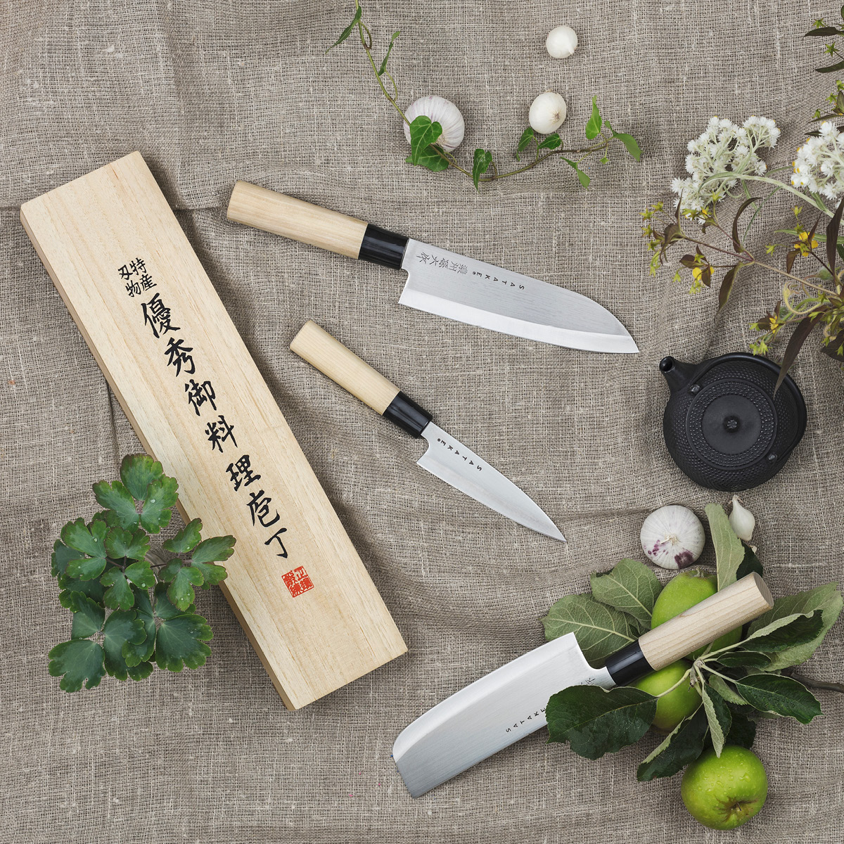 Satake Houcho Skalkniv/Petty 12 cm