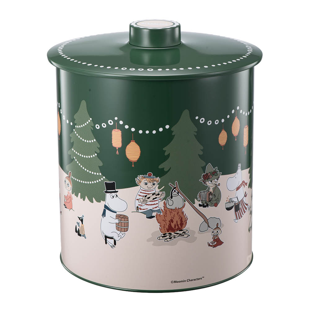 Stiernholm Mumin kakburk 17 cm grön