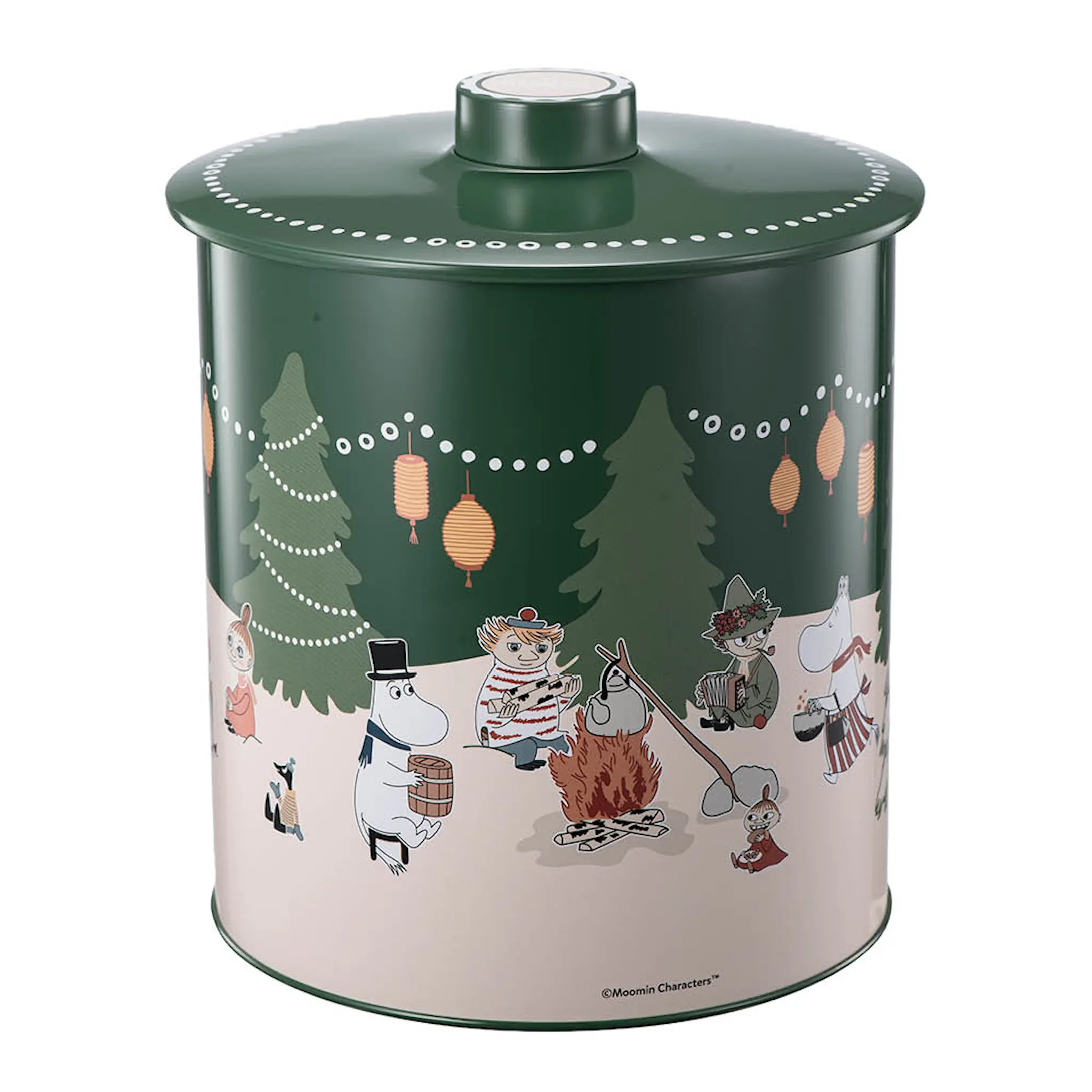 Stiernholm Mumin kakburk 17 cm grön