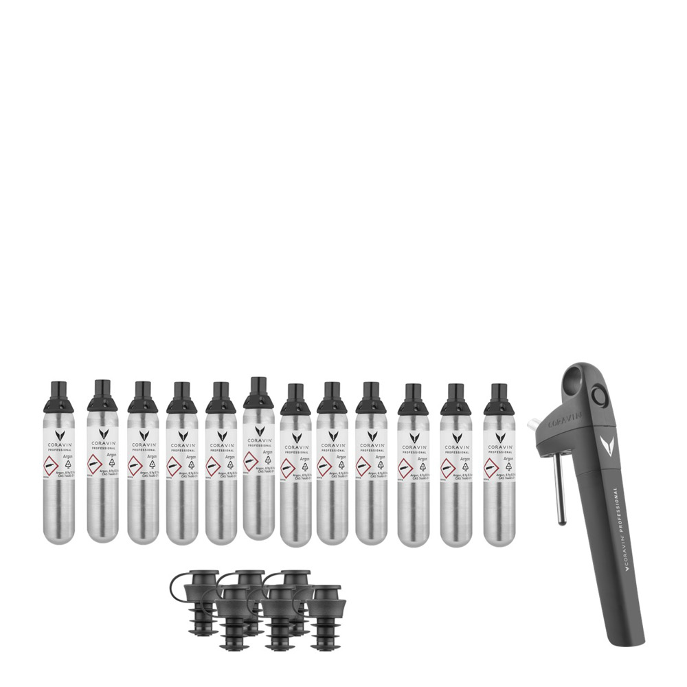Coravin - Pivot Professional Kit Viinisäilytysjärjestelmä Musta