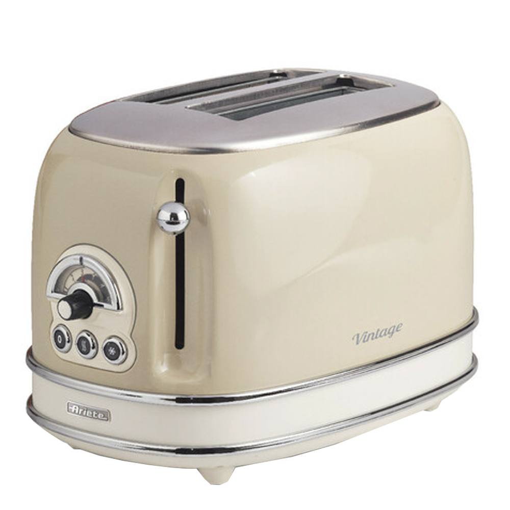 Ariete - Vintage 155 Leivänpaahdin 2 viipaletta Beige