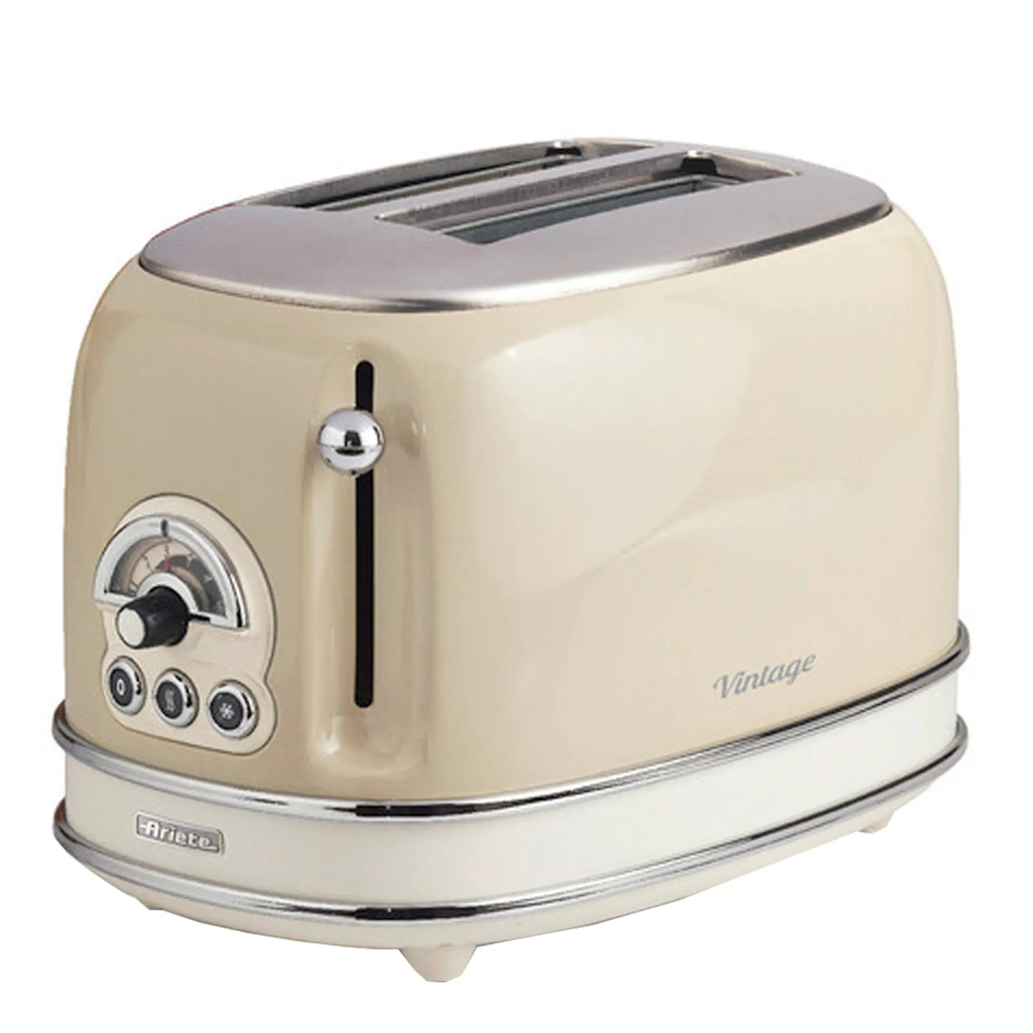 Ariete Vintage 155 Brödrost 2 skivor Beige