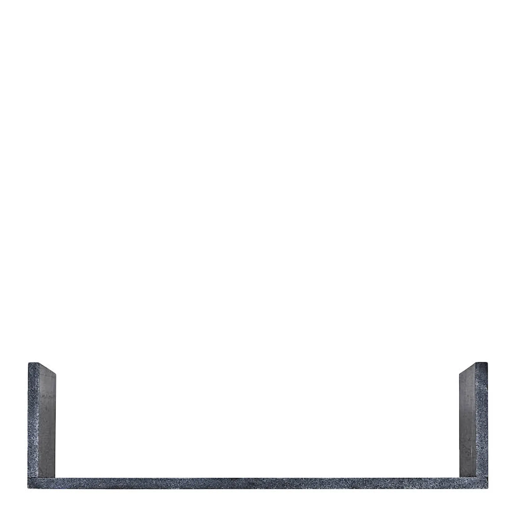 House Doctor Marr vägghylla i marmor 50 cm svart marmor