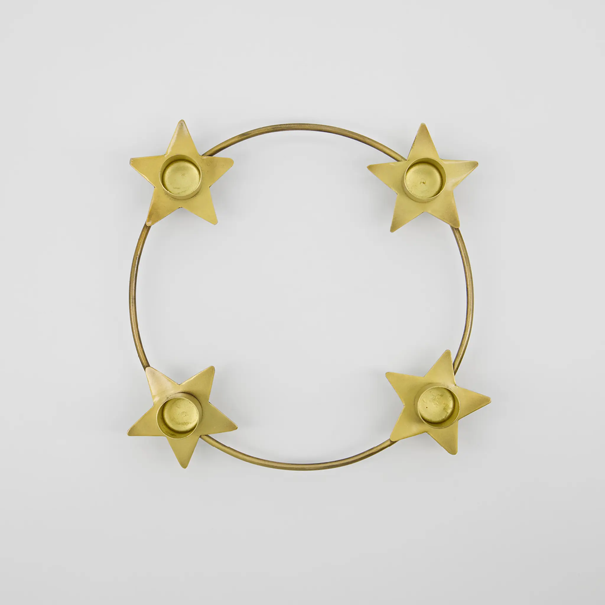 House Doctor Stage Kynttilänjalka 5x25 cm Antiikki messinki