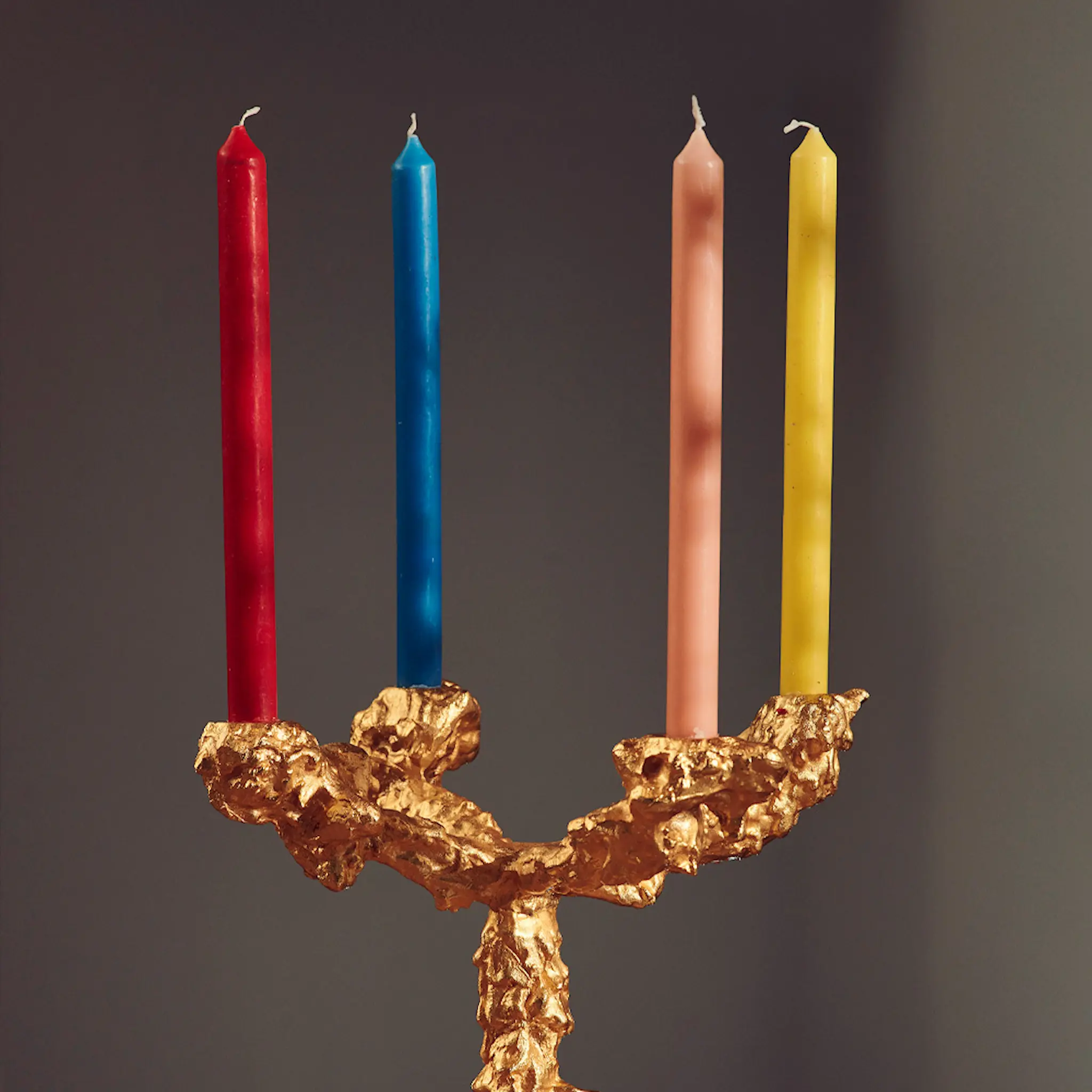 Pols Potten Drip Ljusstake 32 cm Guld