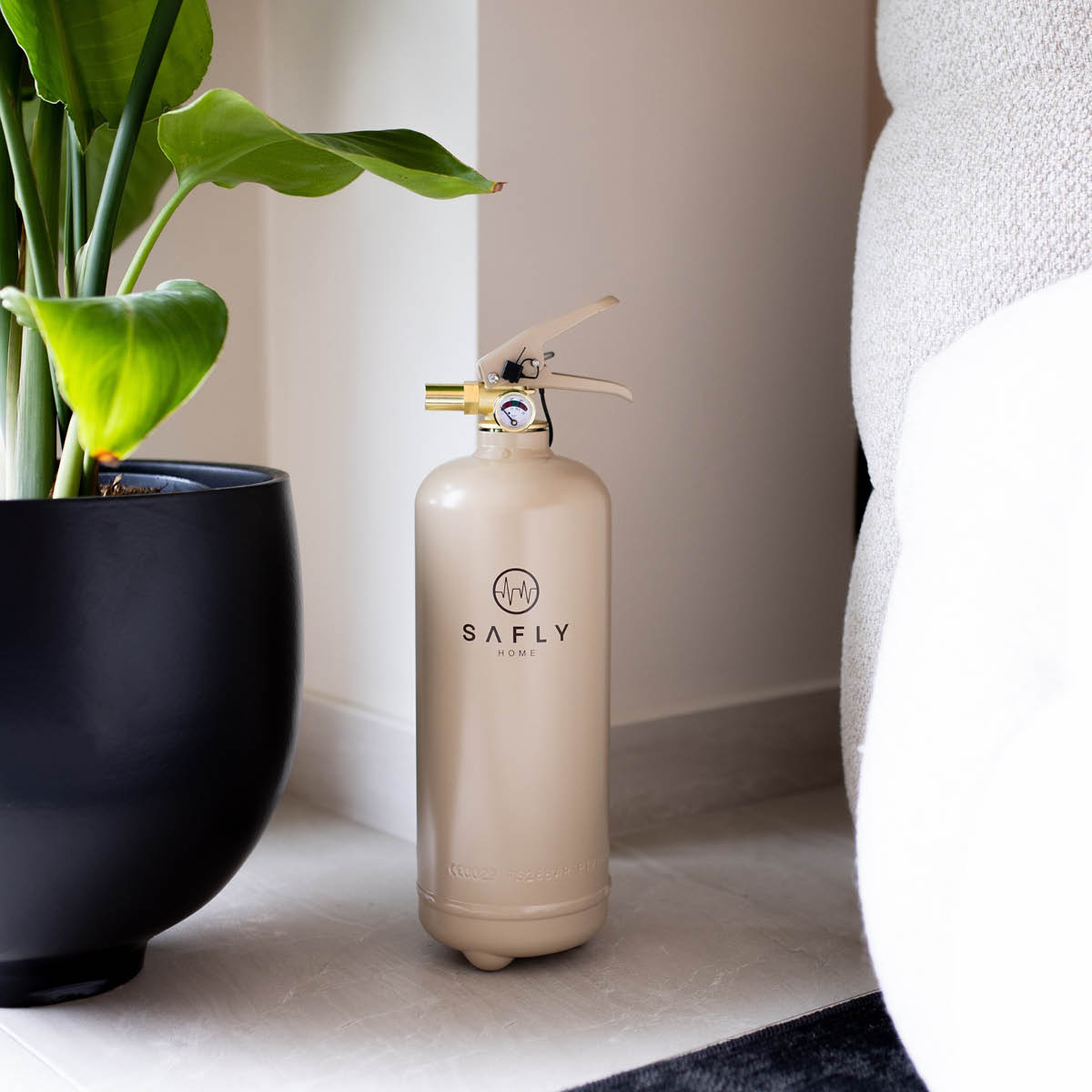 Safly Brandsläckare 2 kg sand