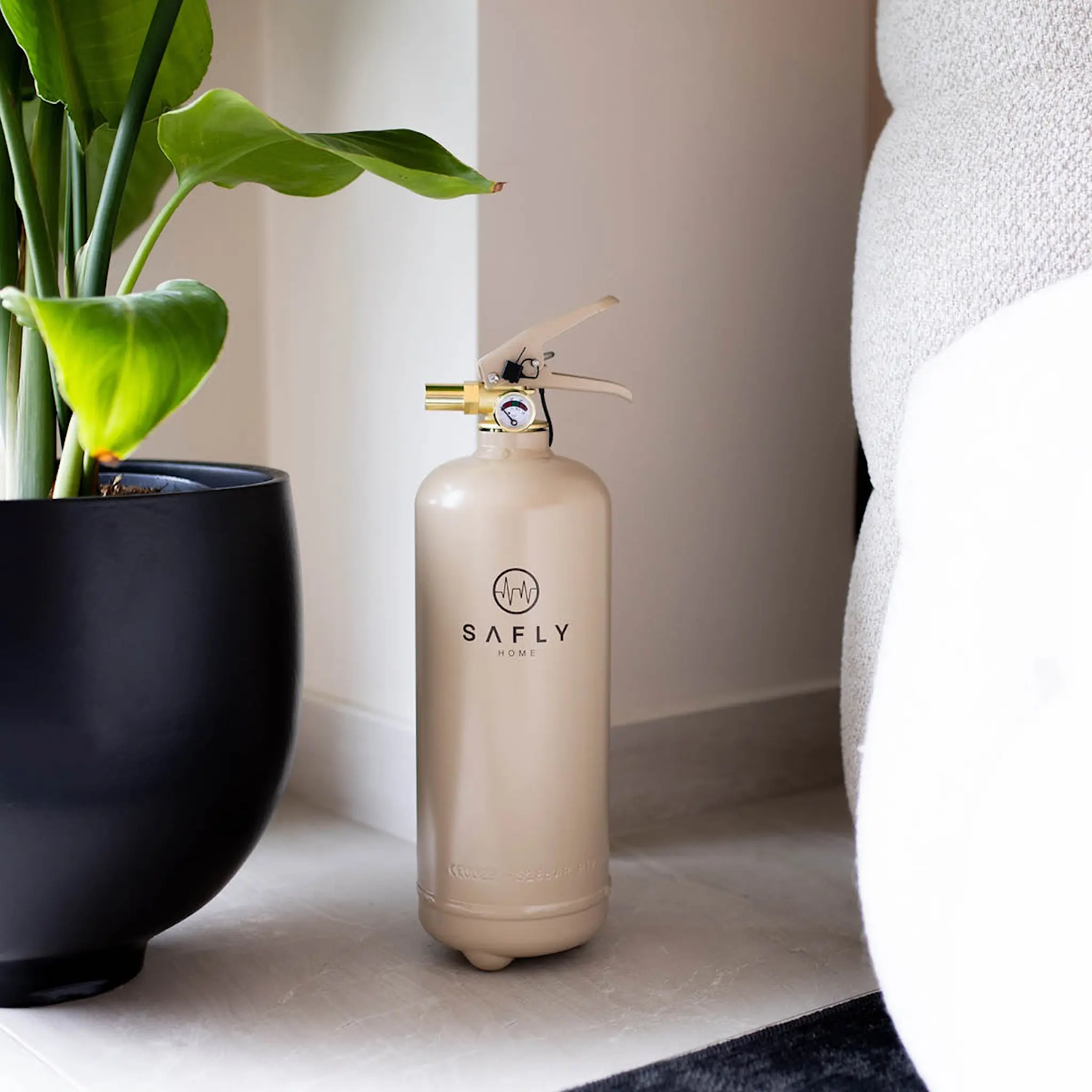 Safly Brandsläckare 2 kg sand