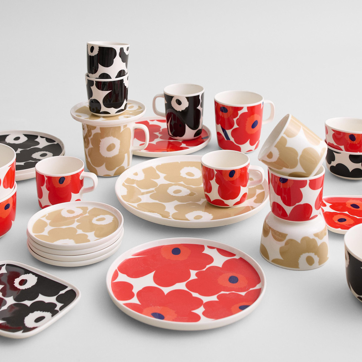 Marimekko Unikko Skål 25 cl Beige/Vit