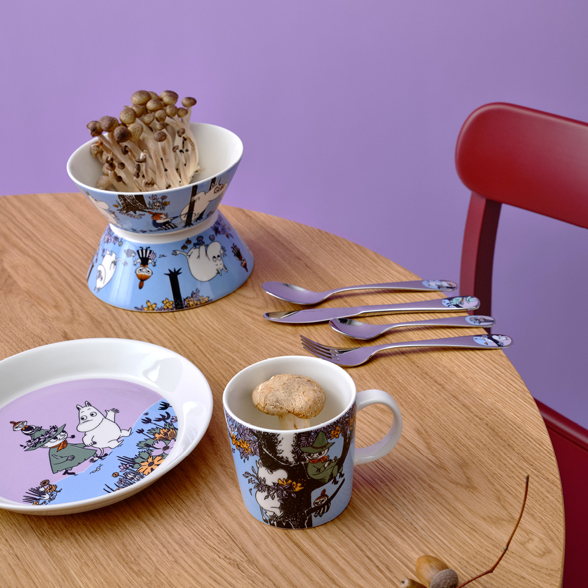 Moomin Arabia Mumin skål 15 cm Vänner för alltid 80 år