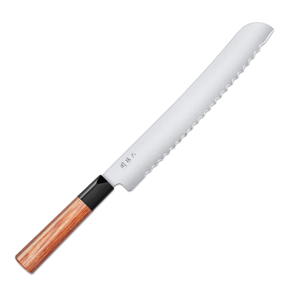 KAI - Seki Redwood Leipäveitsi 22,5 cm