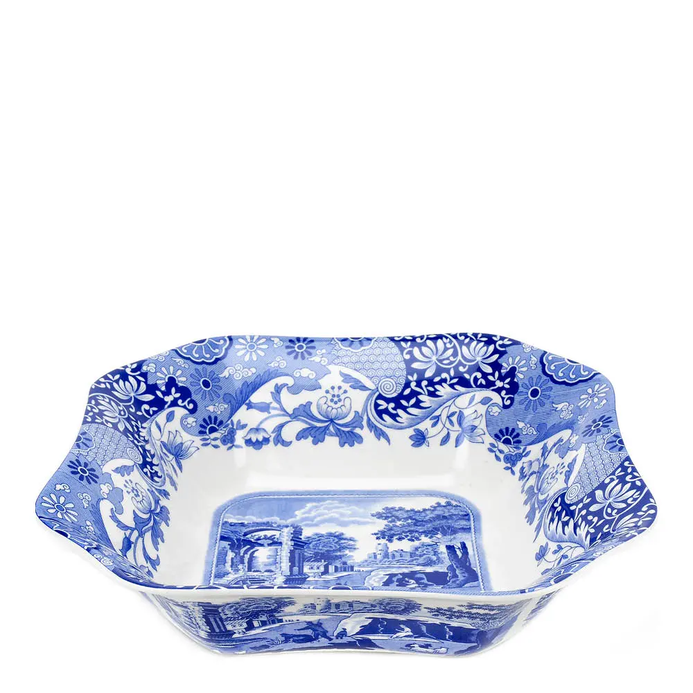Blue Italian salaattikulho 1,4 L 24x24 cm Sininen/Valkoinen