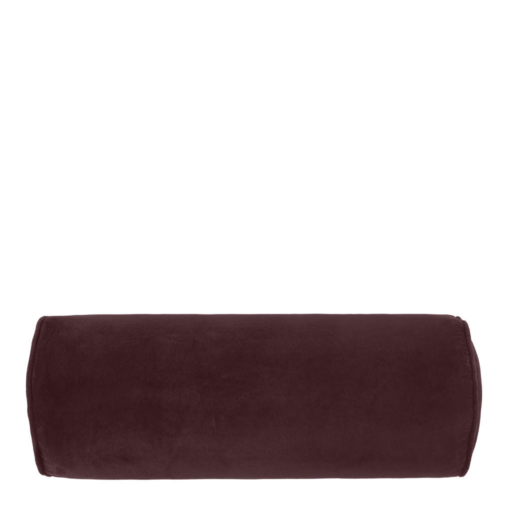 Fanni K Bolster kudde sammet 55x20 cm espresso