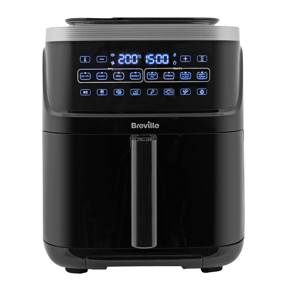 Breville Halo Steam Airfryer 7,5 L Musta