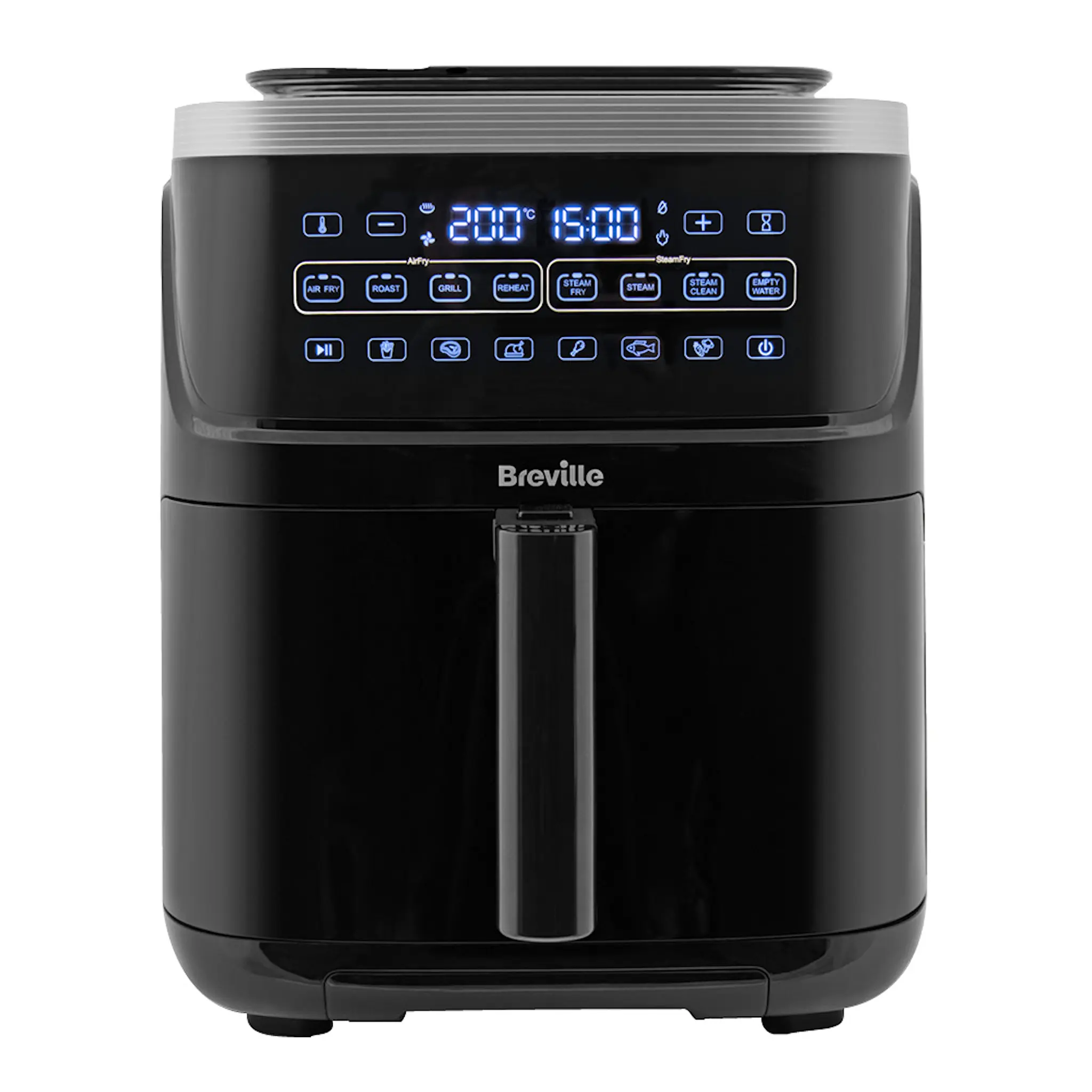 Breville Halo Steam Airfryer 7,5 L Musta