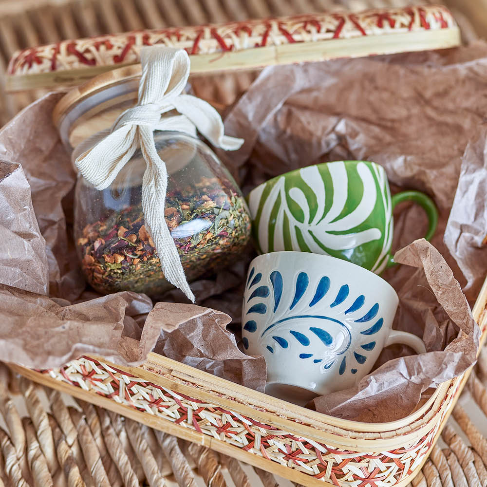 Bloomingville Heikki Kuppi 24 cl Sininen