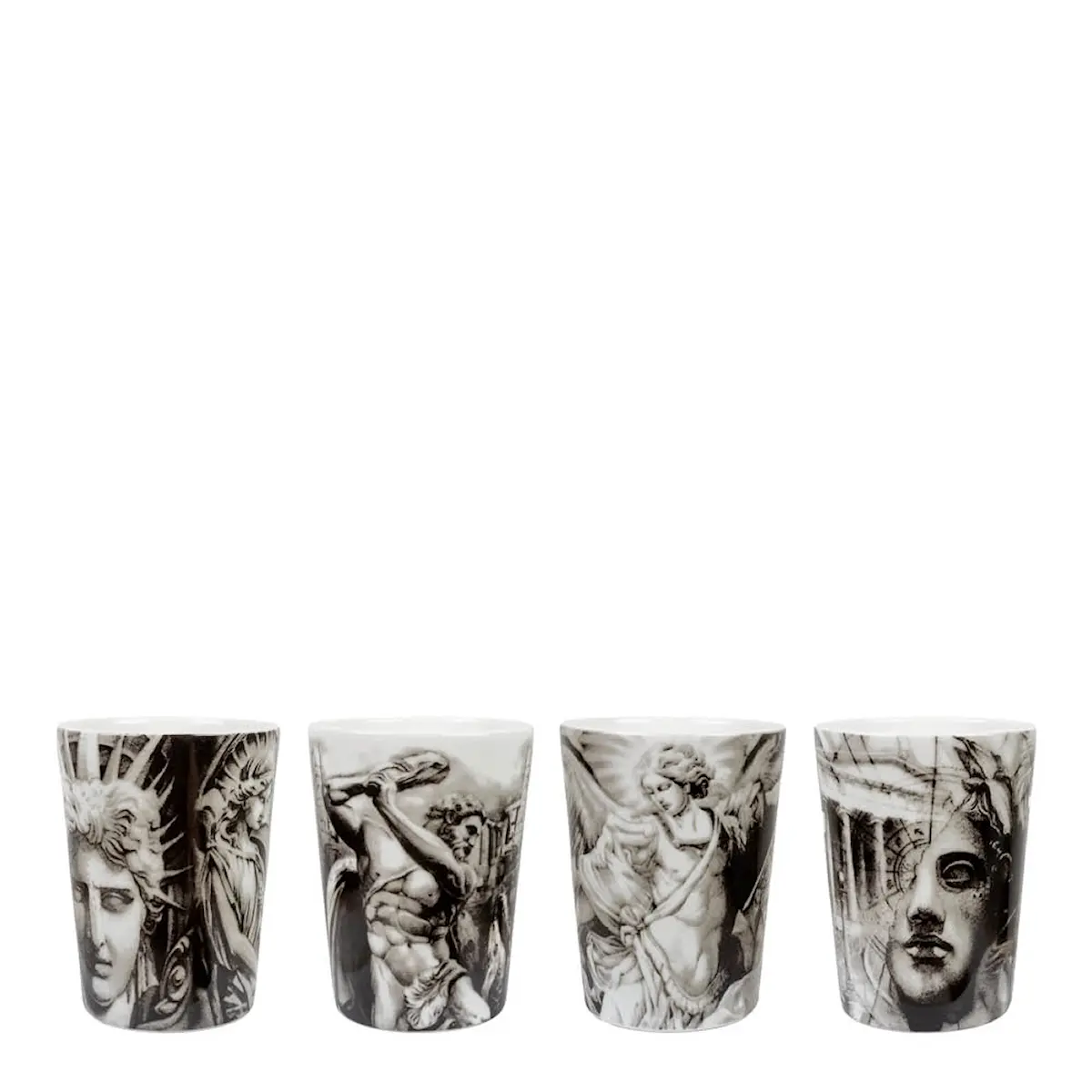 ICONCUPS Andreas Ishak The Eternal Struggle mugg 25 cl 4-pack
