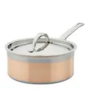 Copperbond Kastrull med lock 2,8 L Koppar