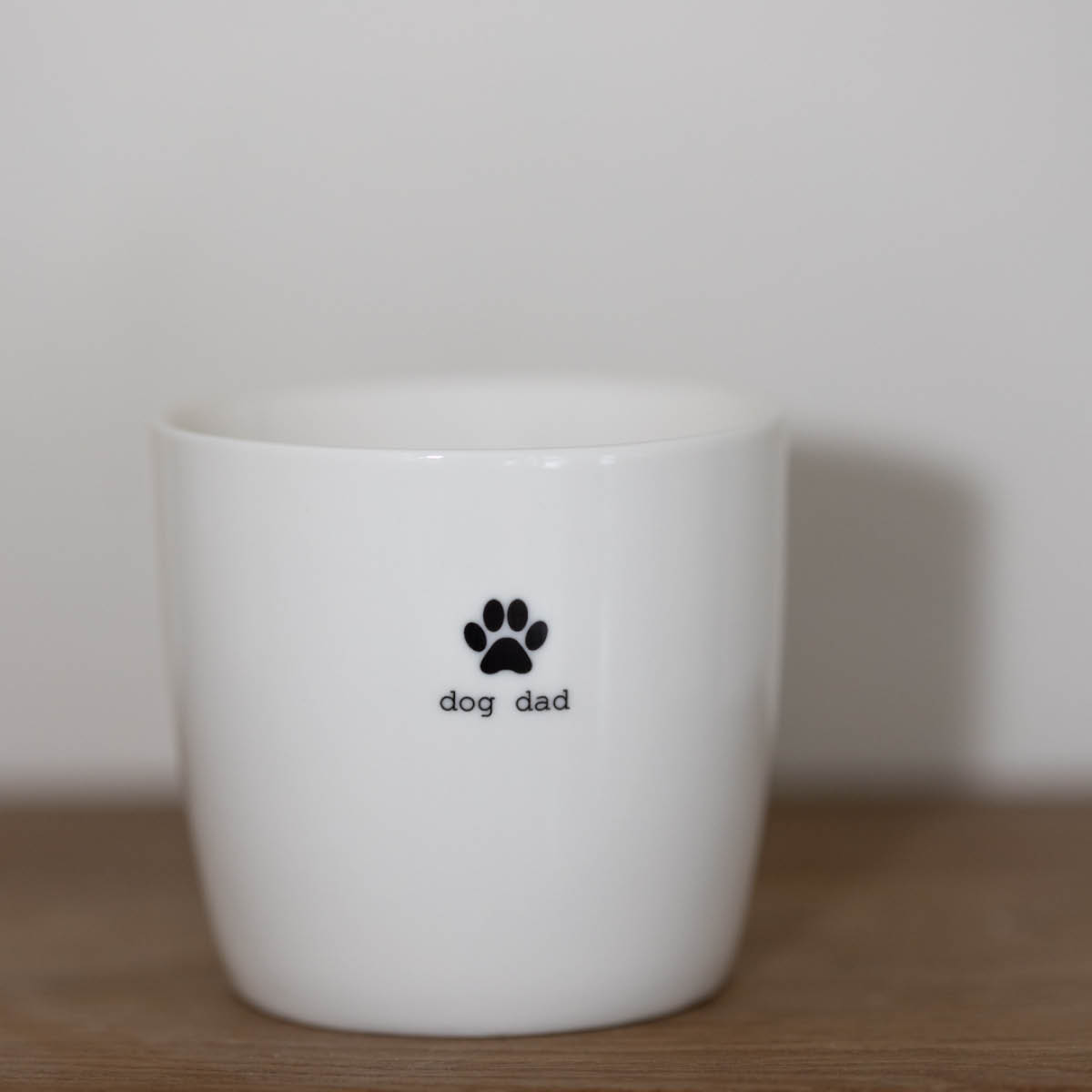 Sögne Home Mugg Hunddag 30 cl vit