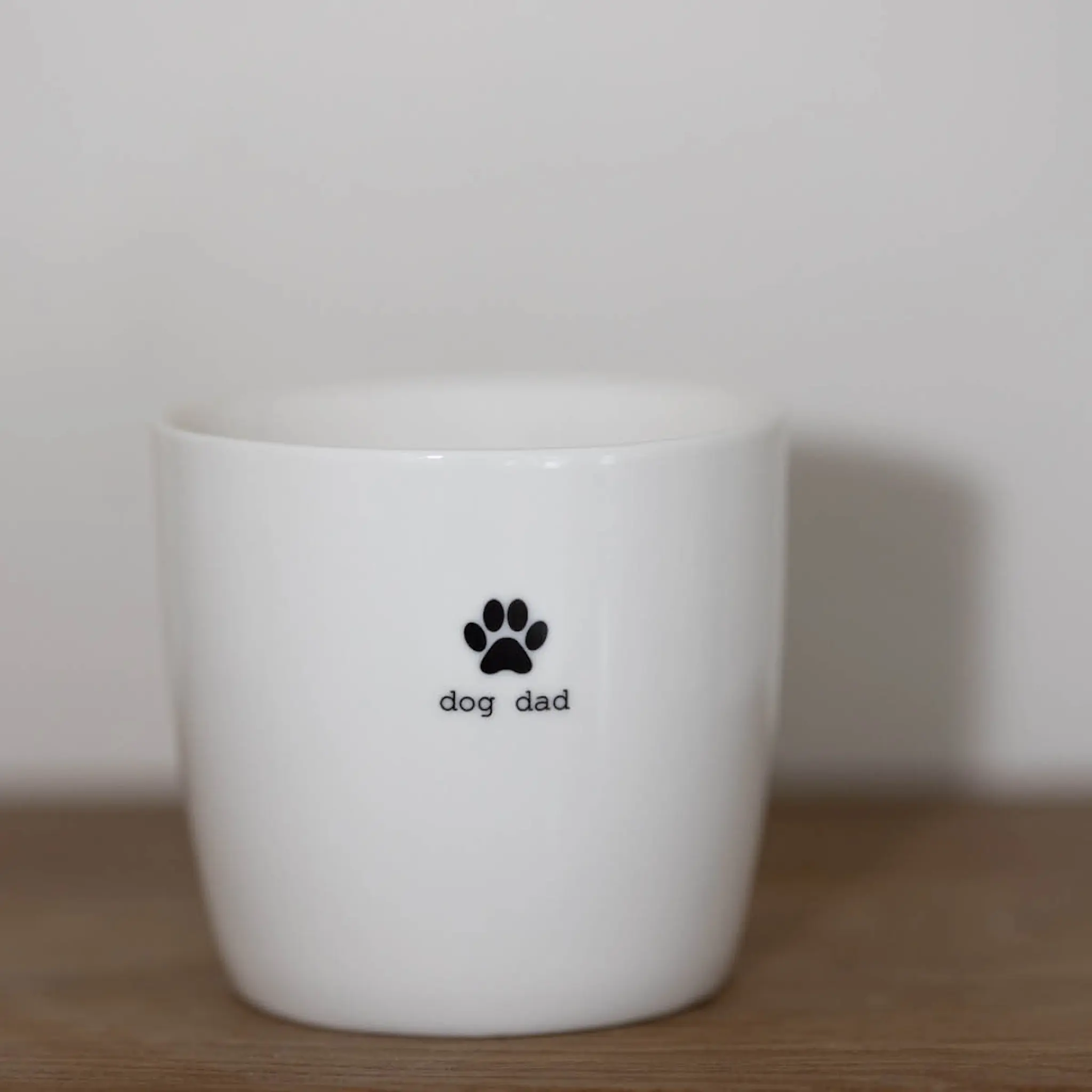 Sögne Home Mugg Hunddag 30 cl vit