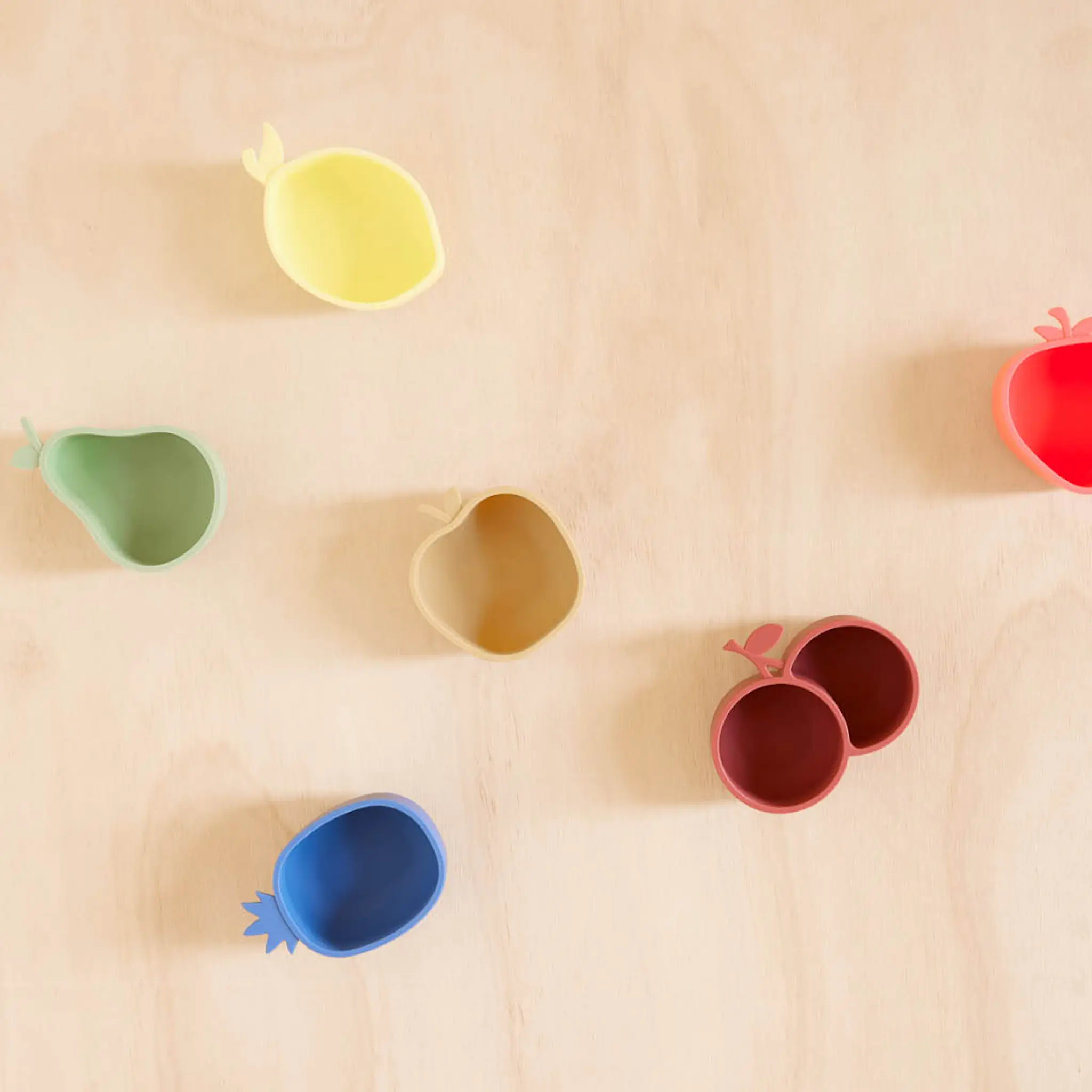 OYOY Lemon & Pære snackbolle 19x13 cm Yellow Green