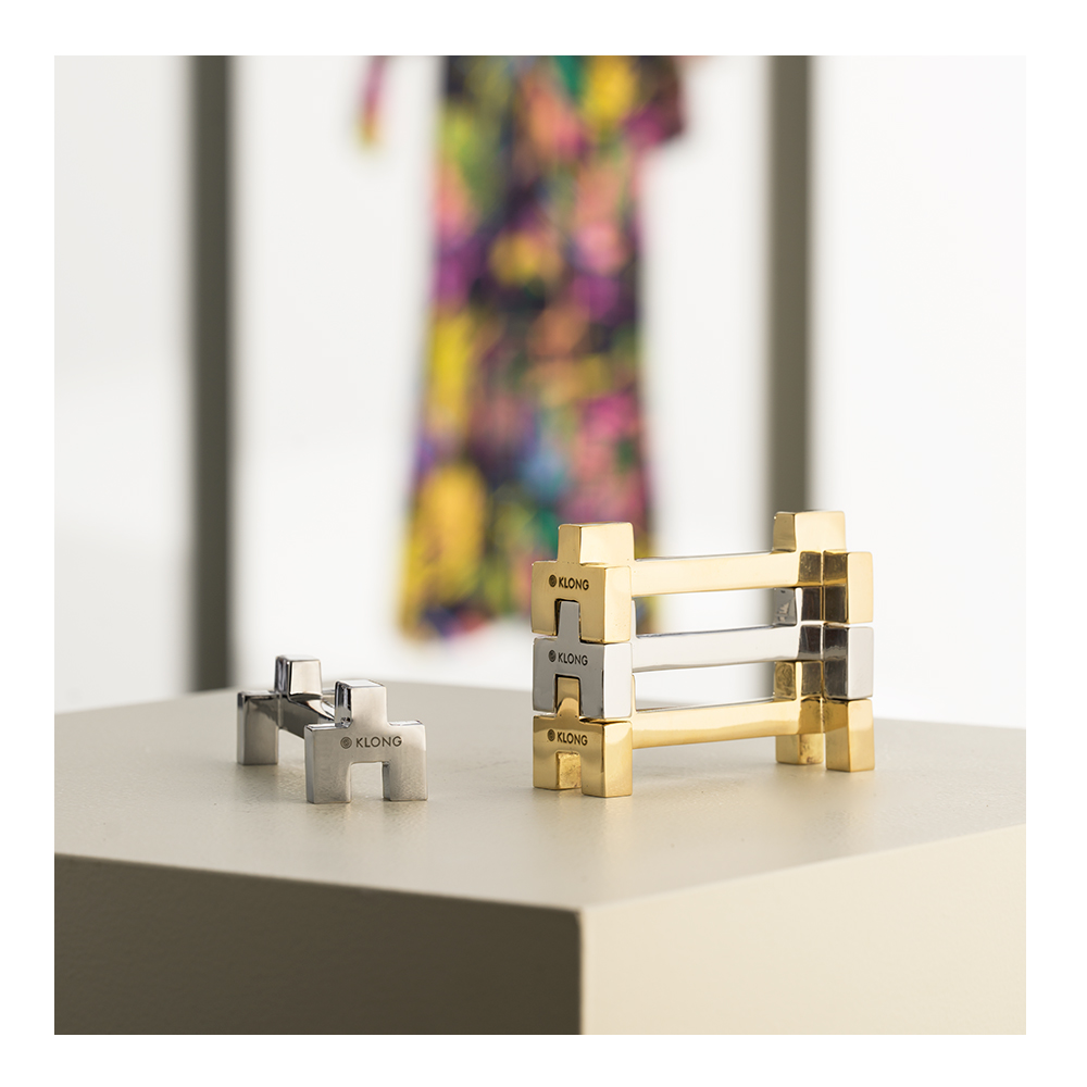 Klong Signe Bestickhållare 2-pack Mässing