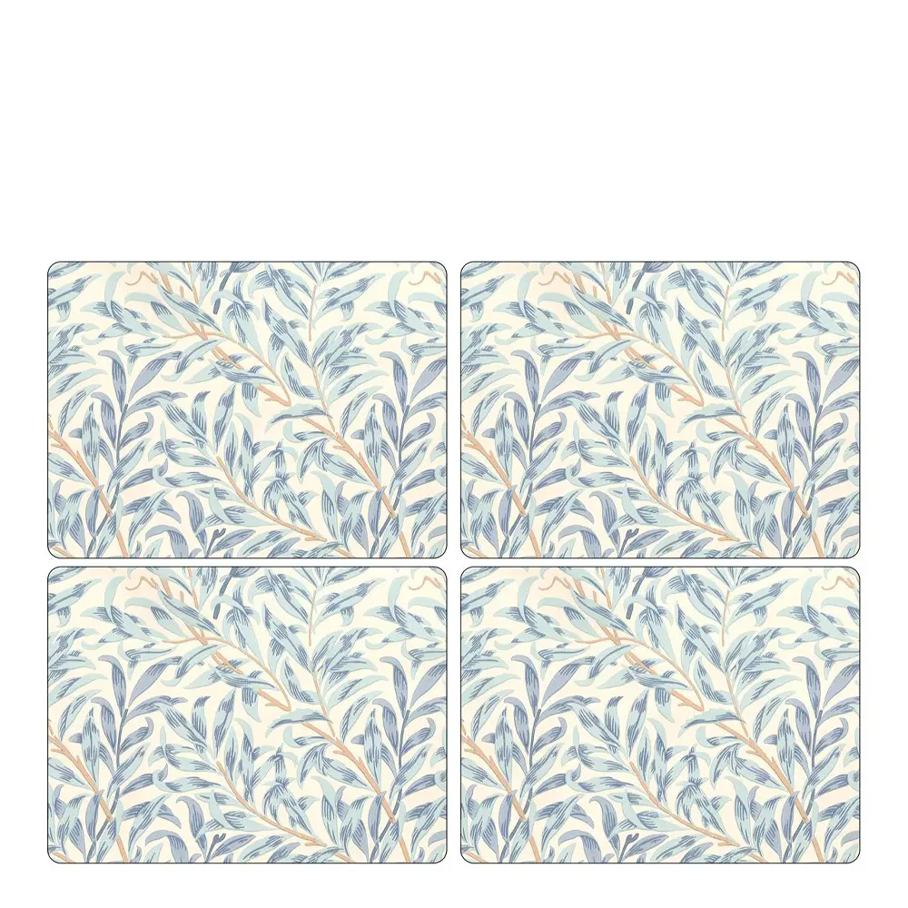 Willow Bough Pöytätabletti 30x40 cm 4 kpl Sininen