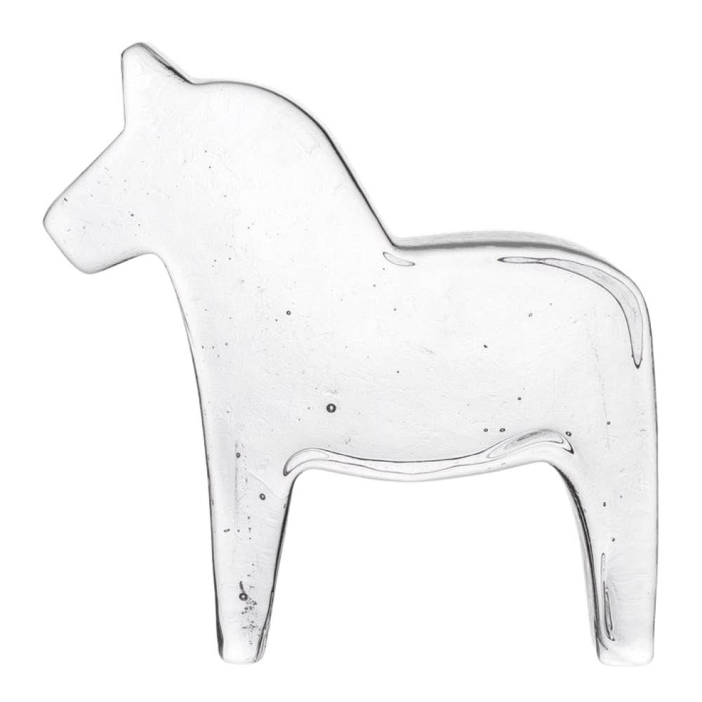 Kosta Boda - Kosta Koriste Hevonen 20 cm Kirkas