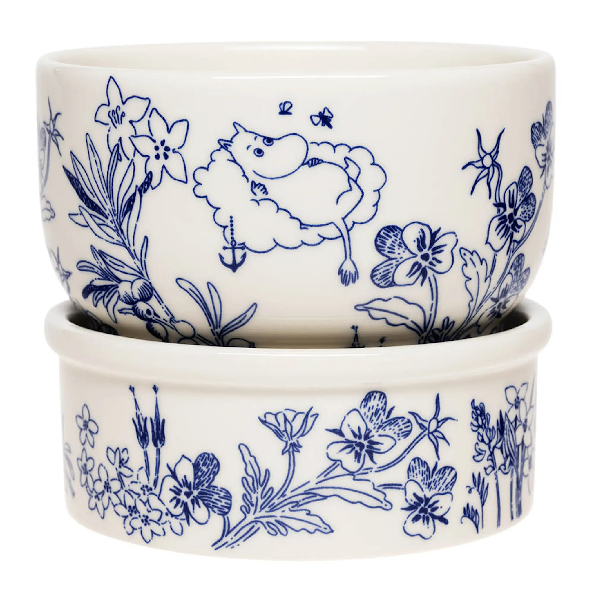 Moomin Arabia Haru Mumin blomkruka 13,5x12 cm