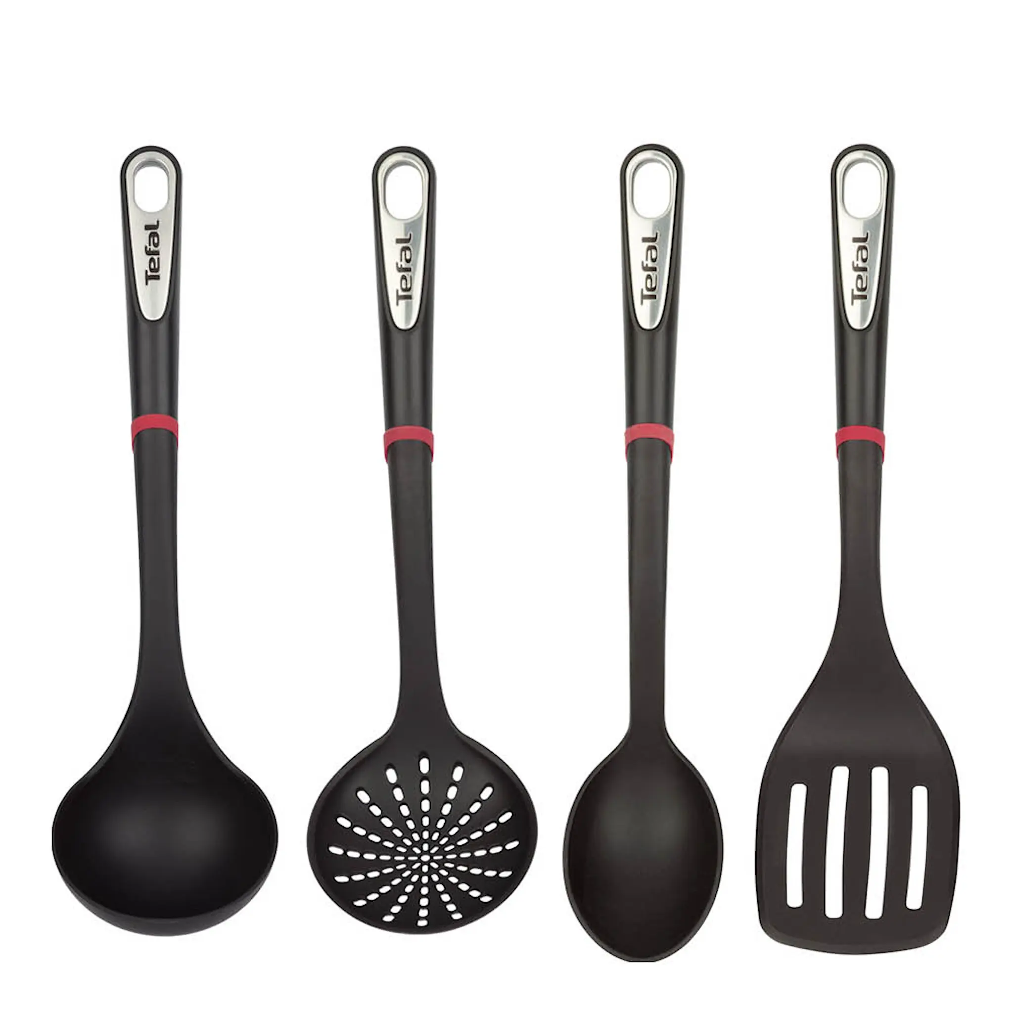Tefal Ingenio Tools köksredskap set 4 delar svart