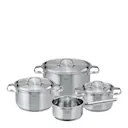 PureElements grytset 7 delar 1,5/2,0/3,6/5,9 L stål