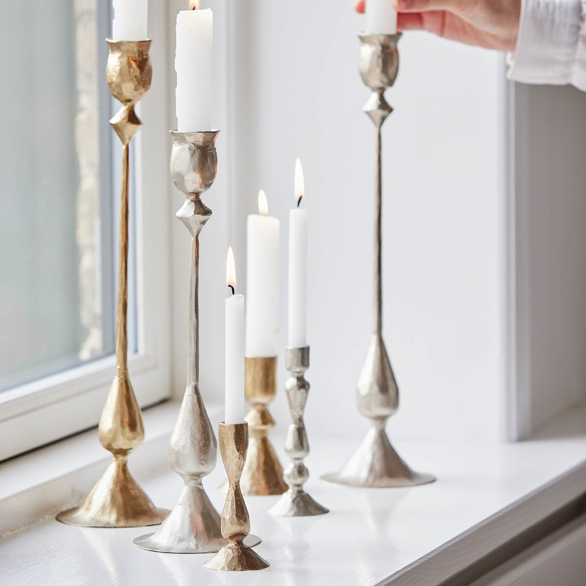 Lene Bjerre Ingrid ljusstake 10 cm guld